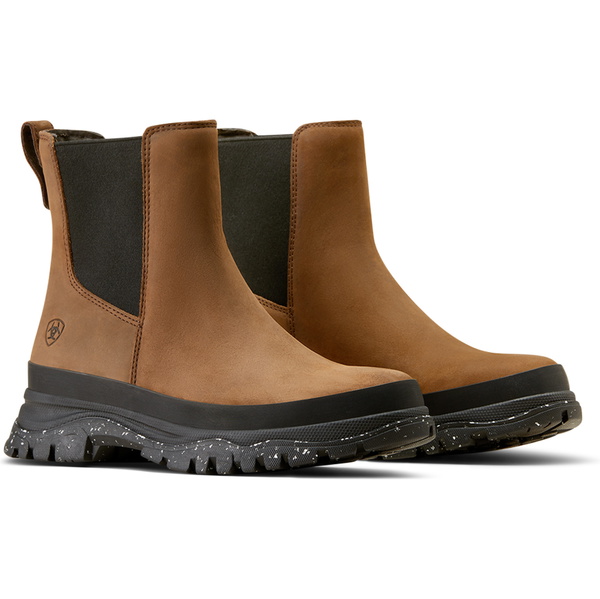 Ariat Womens Moresby Twin Gore Waterproof Boots 10050987 - Distressed Brown
